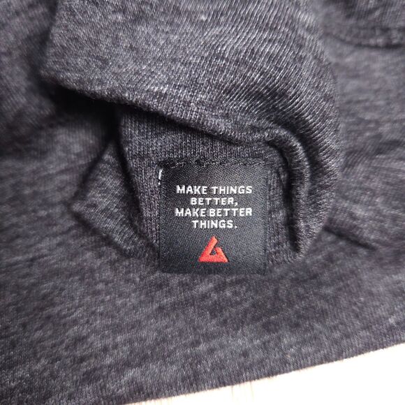 American Giant Full Zip Hoodie Mens 2XL Gray Jacket Lightweight Made in USA NWT - Picture 9 of 16